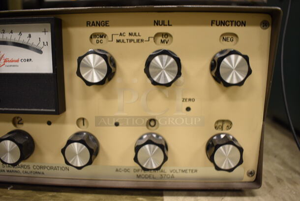 Precision Model 370A Differential Voltmeter. 11x10x6. (Midtown 2: Room 105) - Image 3 of 6