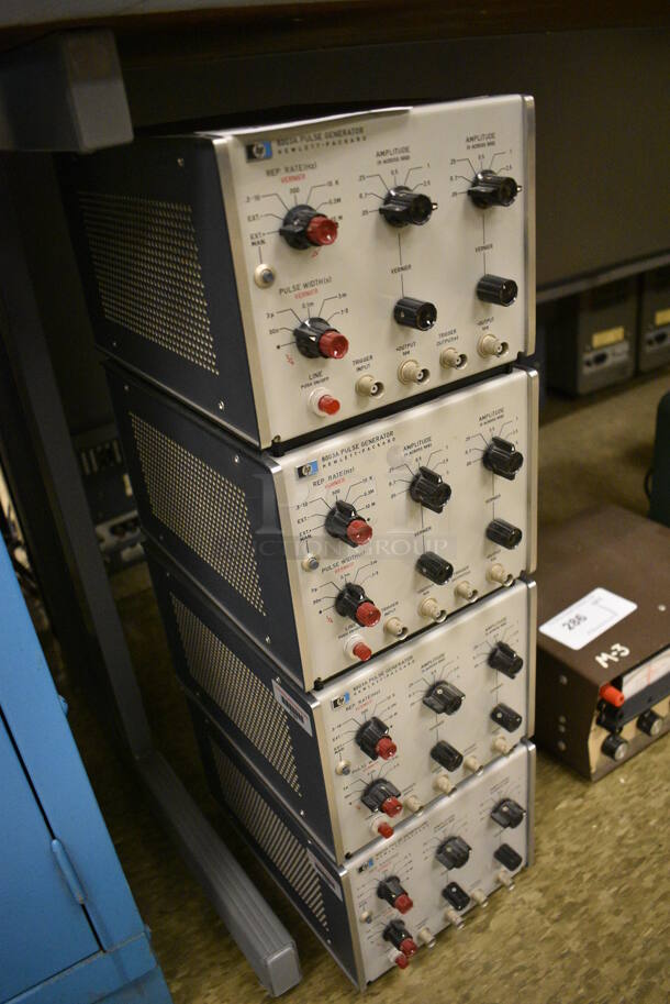 4 Hewlett Packard HP Model 8003A Pulse Generator. 8x11x6.5. 4 Times Your Bid! (Midtown 2: Room 105) - Image 4 of 5