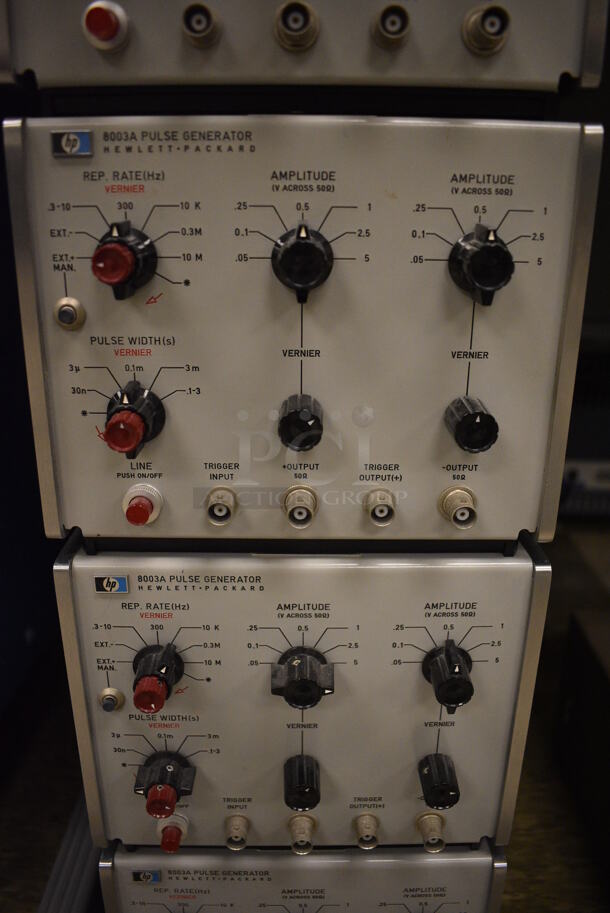 4 Hewlett Packard HP Model 8003A Pulse Generator. 8x11x6.5. 4 Times Your Bid! (Midtown 2: Room 105) - Image 5 of 5