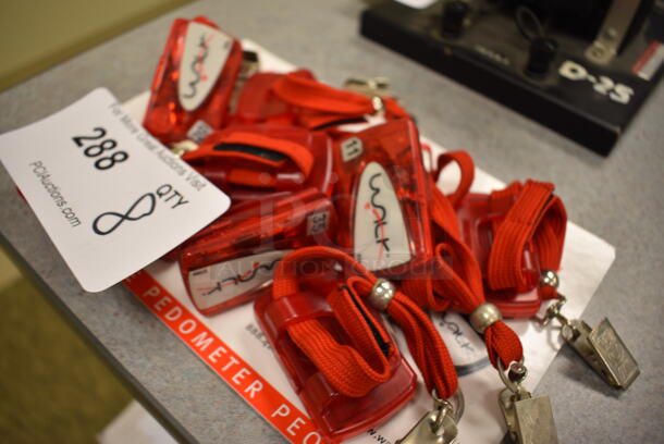 8 Pedometers. 2x1.5x1. 8 Times Your Bid! (Midtown 2: Room 105) - Image 2 of 4