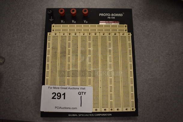 Global Model PB-104 Proto-Board. 8x9.5x1. (Midtown 2: Room 105)