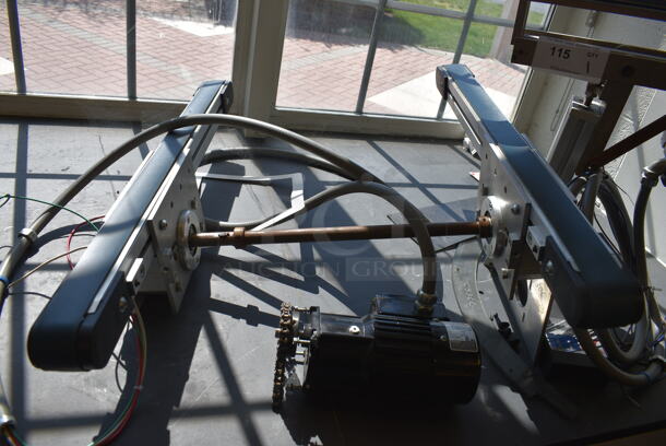 Metal Countertop Unit w/ Motor. 115 Volts, 1 Phase. 32x38x22. (Midtown 1: Room 122) - Image 3 of 6