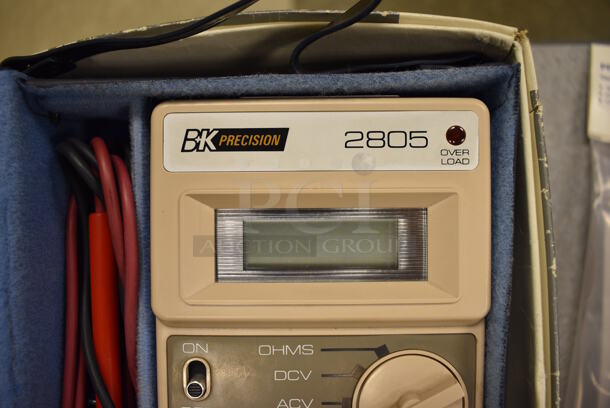 2 BK Precision Dynascan 2805 Digital Multimeter. 5.5x7x2. 2 Times Your Bid! (Midtown 2: Room 105) - Image 2 of 4