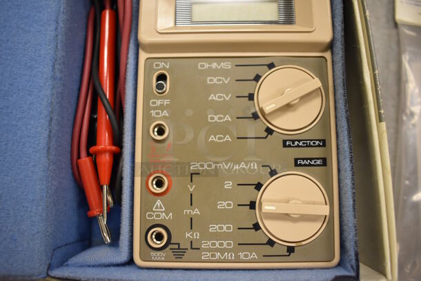 2 BK Precision Dynascan 2805 Digital Multimeter. 5.5x7x2. 2 Times Your Bid! (Midtown 2: Room 105) - Image 3 of 4