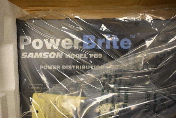 BRAND NEW IN BOX! PowerBrite Sampson Model PB9 Power Distributer and Rack Lite. 18x8x2. (Midtown 2: Room 105) - Image 4 of 6