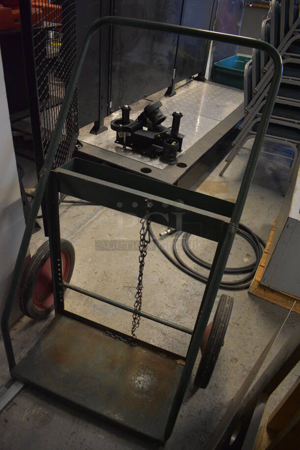 Green Metal Furniture Dolly. 30x22x45. (Midtown 1: Room 122) - Image 2 of 4