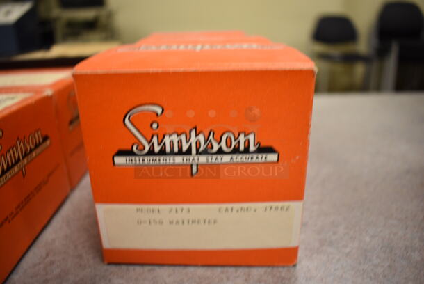 4 BRAND NEW IN BOX! Simpson Wattmeter. 3x3x3. 4 Times Your Bid! (Midtown 2: Room 105) - Image 4 of 4