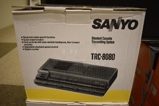 4 Sanyo Model TRC-8080 Standard Cassette Transcribing System. 11x6.5x2. 4 Times Your Bid! (Midtown 2: Room 105) - Image 2 of 4