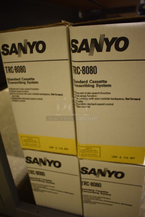 4 Sanyo Model TRC-8080 Standard Cassette Transcribing System. 11x6.5x2. 4 Times Your Bid! (Midtown 2: Room 105) - Image 4 of 4