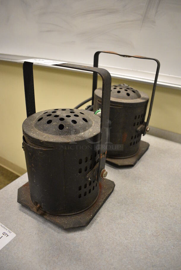 2 Metal Stage Lights. 8x8x12. 2 Times Your Bid! (Midtown 2: Room 105) - Image 2 of 5