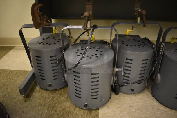 6 Century Lighting Gray Metal Stage Lights. 11x13x17. 6 Times Your Bid! (Midtown 2: Room 105) - Image 2 of 9