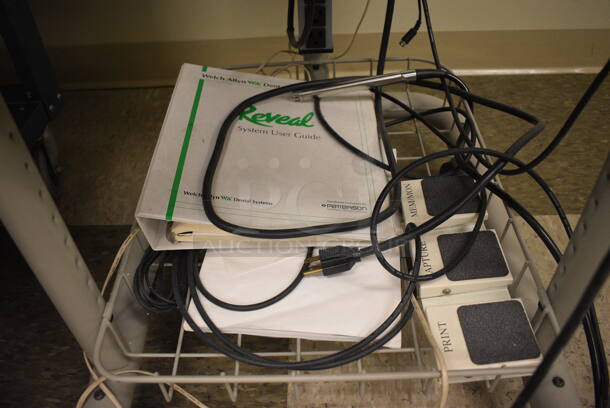 Philips Television w/ Reveal Unit, Sony Color Video Printer and Cart. Cart 18x22x35. TV 14x13x13. (Midtown 2: Room 105) - Image 5 of 7