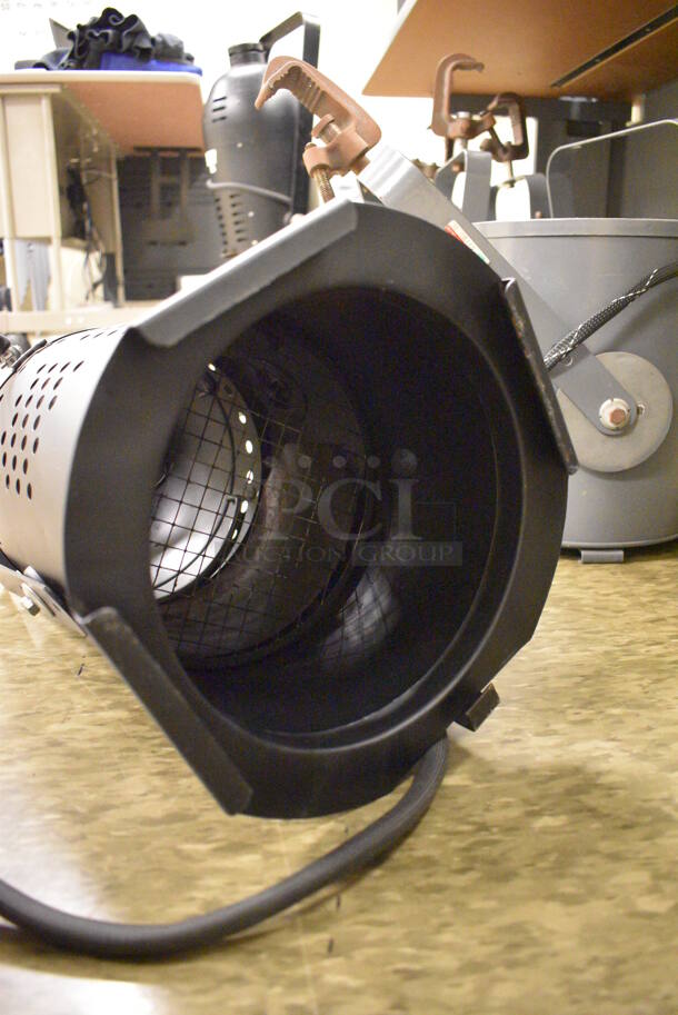 6 Altman E31501 Black Metal Stage Light Cans. 10x10x19. 6 Times Your Bid! (Midtown 2: Room 105) - Image 2 of 5