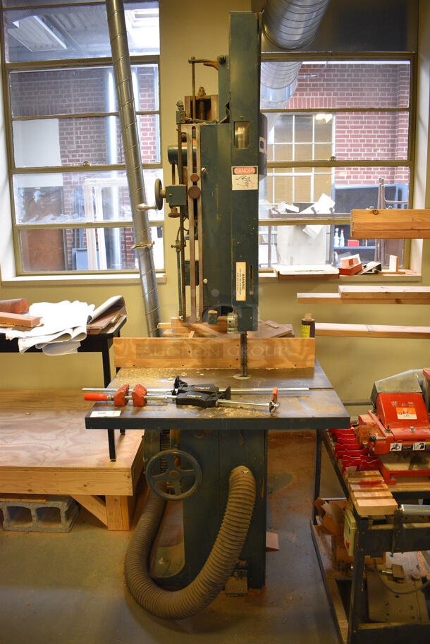 AWESOME! Oliver Model 2416-LH Metal Commercial Floor Style Band Saw. BUYER MUST REMOVE - Winning bidder must schedule a pick up appointment between 5/3/21 - 5/7/21 to pick up this item and work with PCI to complete the necessary COVID approval process. 64x36x96. (Midtown 2: Room 130) - Image 2 of 11