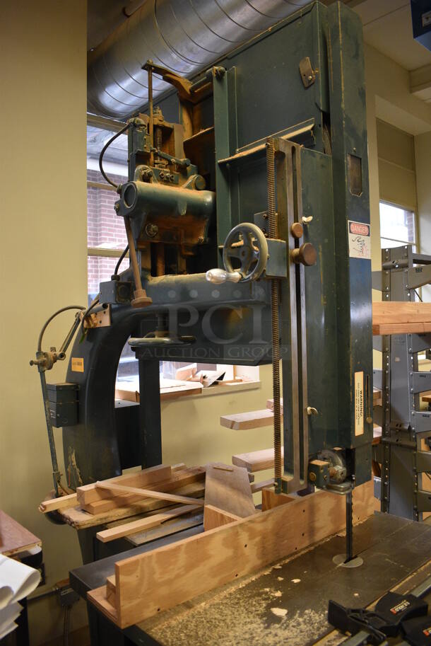 AWESOME! Oliver Model 2416-LH Metal Commercial Floor Style Band Saw. BUYER MUST REMOVE - Winning bidder must schedule a pick up appointment between 5/3/21 - 5/7/21 to pick up this item and work with PCI to complete the necessary COVID approval process. 64x36x96. (Midtown 2: Room 130) - Image 5 of 11