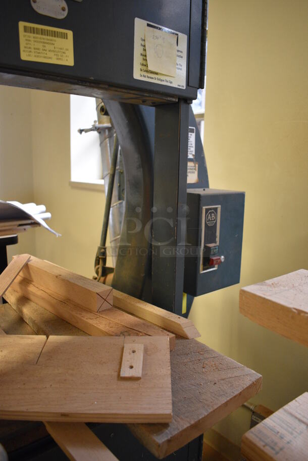 AWESOME! Oliver Model 2416-LH Metal Commercial Floor Style Band Saw. BUYER MUST REMOVE - Winning bidder must schedule a pick up appointment between 5/3/21 - 5/7/21 to pick up this item and work with PCI to complete the necessary COVID approval process. 64x36x96. (Midtown 2: Room 130) - Image 11 of 11