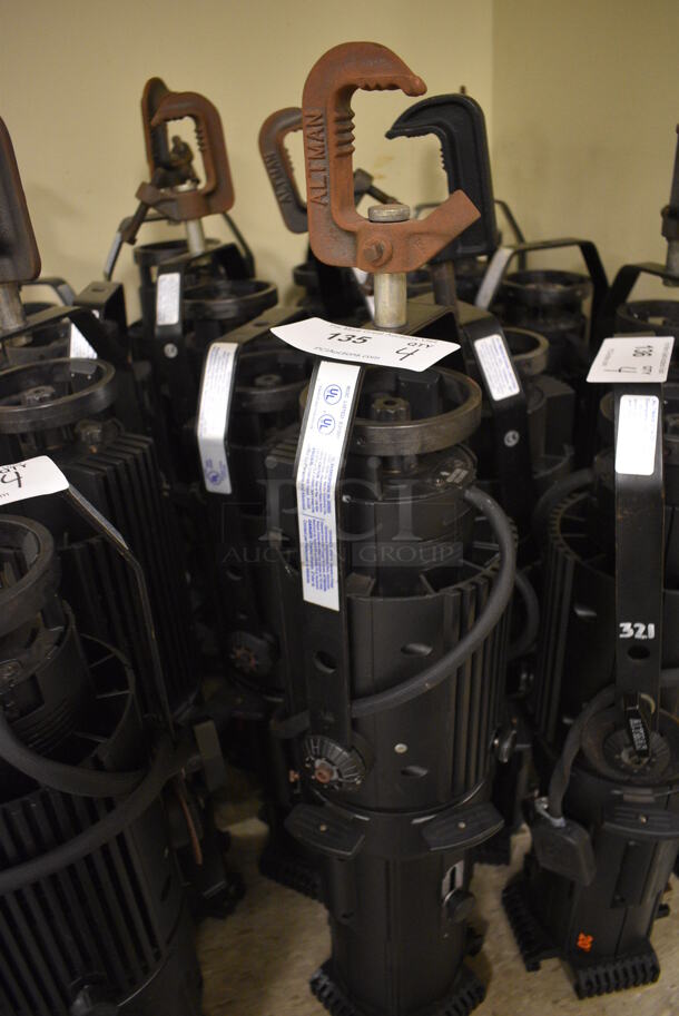 4 Altman Model Shakespeare S6- Series Black Metal Stage Lights. 8x8x26. 4 Times Your Bid! (Midtown 2: Room 105) - Image 2 of 6