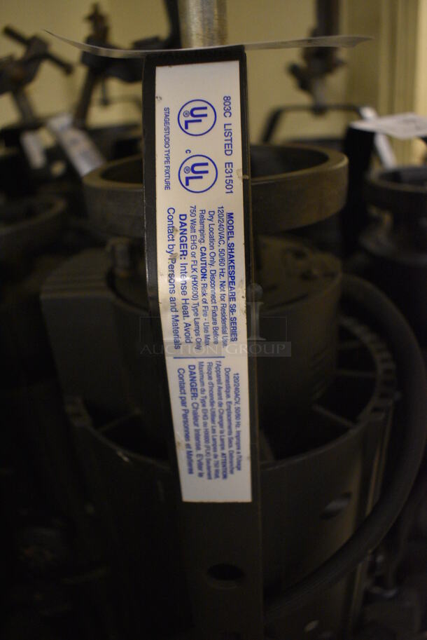 4 Altman Model Shakespeare S6- Series Black Metal Stage Lights. 8x8x26. 4 Times Your Bid! (Midtown 2: Room 105) - Image 4 of 6
