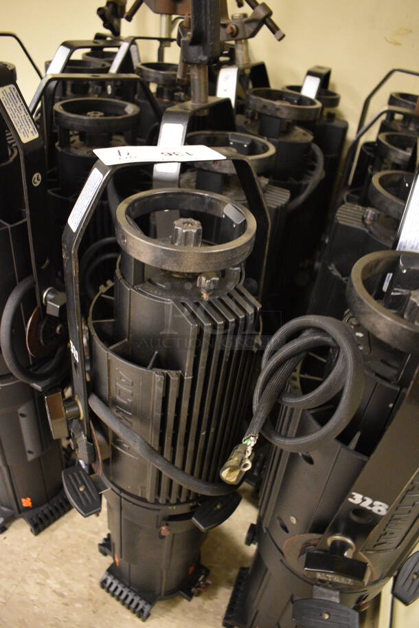 4 Altman Model Shakespeare S6- Series Black Metal Stage Lights. 8x8x26. 4 Times Your Bid! (Midtown 2: Room 105) - Image 3 of 5