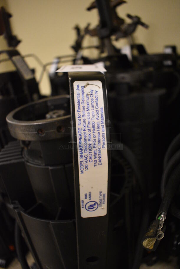 4 Altman Model Shakespeare S6- Series Black Metal Stage Lights. 8x8x26. 4 Times Your Bid! (Midtown 2: Room 105) - Image 5 of 5