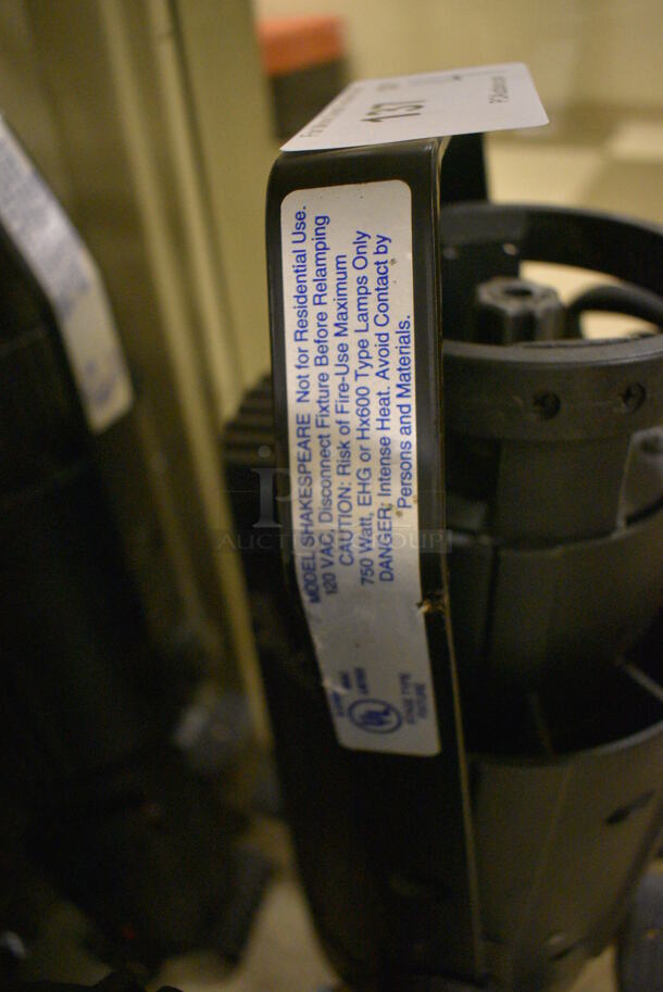 4 Altman Model Shakespeare S6- Series Black Metal Stage Lights. 8x8x26. 4 Times Your Bid! (Midtown 2: Room 105) - Image 8 of 8