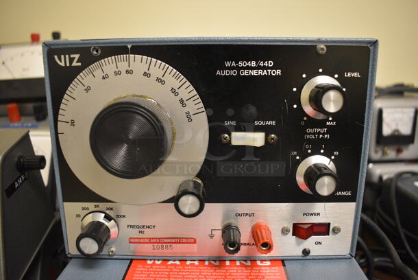 3 VIZ Model WA-504B/44D Metal Audio Generators. 120 Volts, 1 Phase. 8x5x5.5. 3 Times Your Bid! (Midtown 2: Room 105) - Image 2 of 4