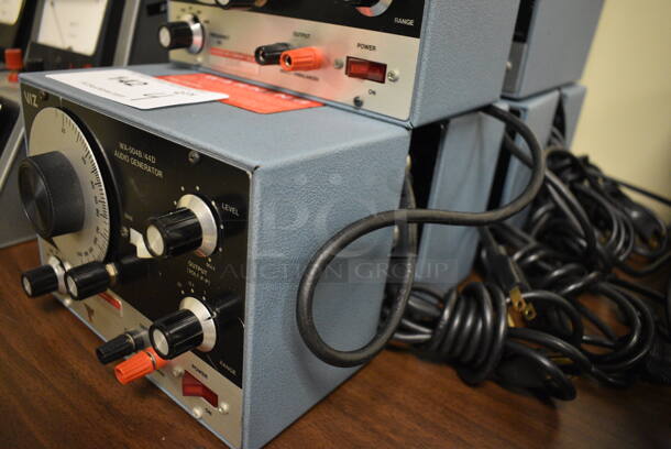 4 VIZ Model WA-504B/44D Metal Audio Generators. 120 Volts, 1 Phase. 8x5x5.5. 4 Times Your Bid! (Midtown 2: Room 105) - Image 3 of 5