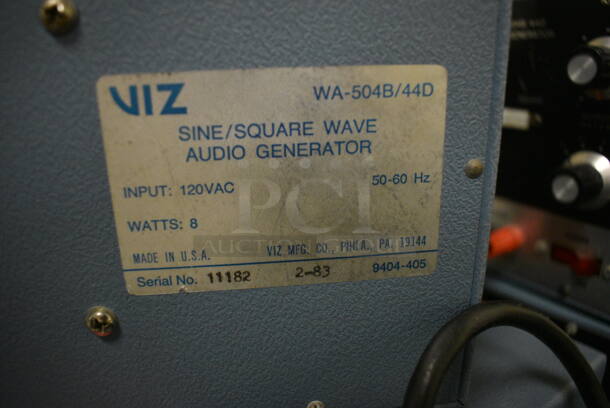 4 VIZ Model WA-504B/44D Metal Audio Generators. 120 Volts, 1 Phase. 8x5x5.5. 4 Times Your Bid! (Midtown 2: Room 105) - Image 5 of 5