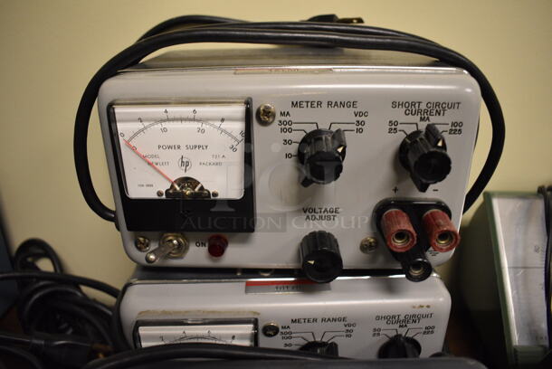 3 Metal Power Supply, Meter Range and Short Circuit Current Boxes. 7x6x4.5. 3 Times Your Bid! (Midtown 2: Room 105)