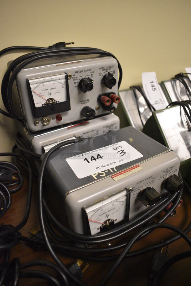 3 Metal Power Supply, Meter Range and Short Circuit Current Boxes. 7x6x4.5. 3 Times Your Bid! (Midtown 2: Room 105) - Image 3 of 5