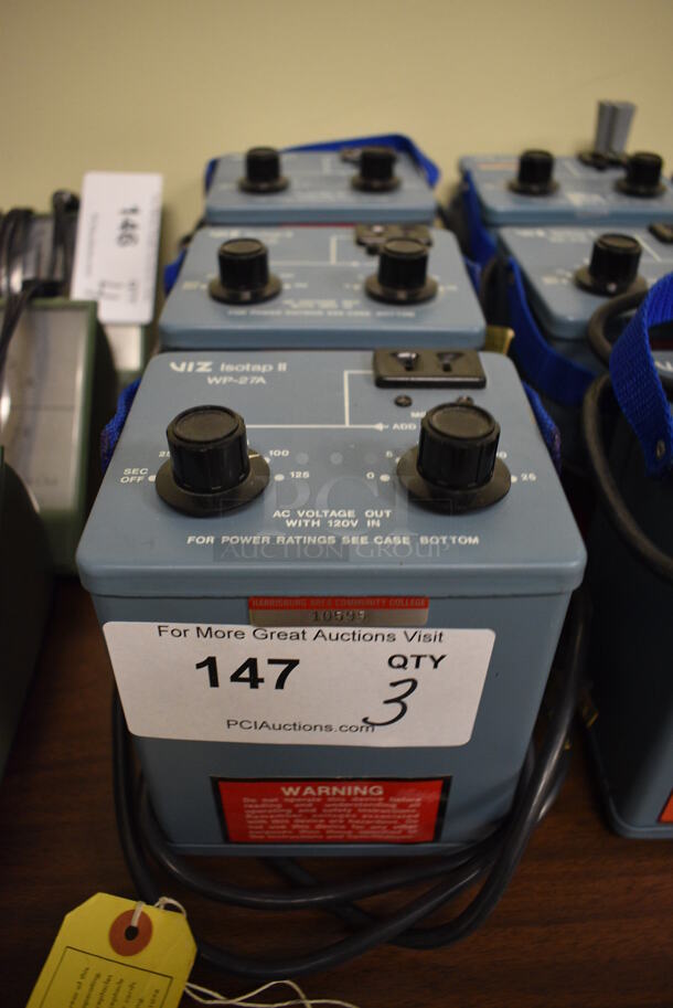 3 VIZ Model WP-27A Metal Isotap II. 5x4.5x6.5. 3 Times Your Bid! (Midtown 2: Room 105) - Image 3 of 6
