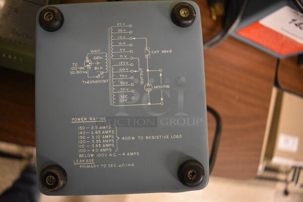 3 VIZ Model WP-27A Metal Isotap II. 5x4.5x6.5. 3 Times Your Bid! (Midtown 2: Room 105) - Image 6 of 6