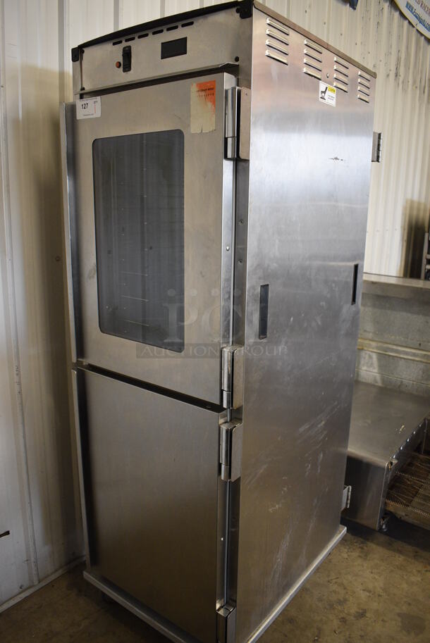 NICE! CresCor Model H138NPS36CLCMQRL Stainless Steel Commercial Warming Holding Cabinet on Commercial Casters. 120 Volts, 1 Phase. 24x32x74. Cannot Test Due To Plug Style - Image 4 of 10