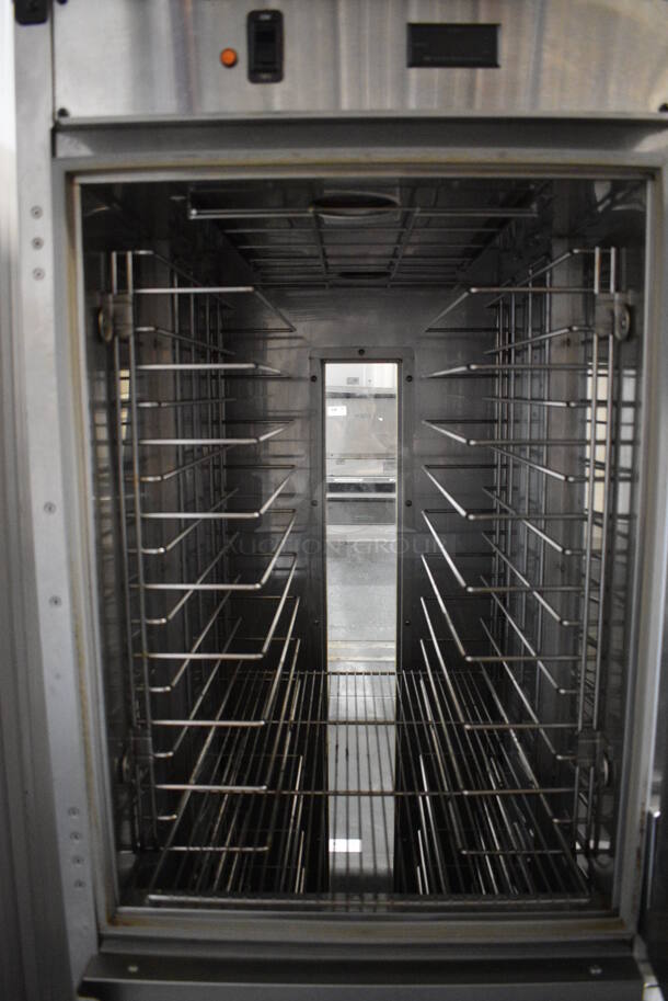 NICE! CresCor Model H138NPS36CLCMQRL Stainless Steel Commercial Warming Holding Cabinet on Commercial Casters. 120 Volts, 1 Phase. 24x32x74. Cannot Test Due To Plug Style - Image 5 of 10