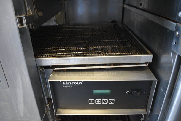 3 GORGEOUS! Lincoln Impinger Model 1132-002-U-K1841 Stainless Steel Commercial Electric Powered Conveyor Pizza Oven on Commercial Casters. 120/208 Volts, 3 Phase. 70x40x62. 3 Times Your Bid! - Image 6 of 12