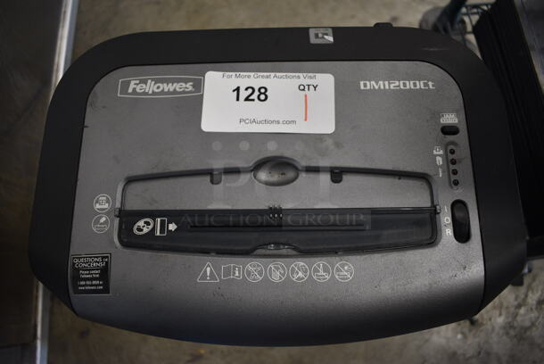 Fellowes Model DM1200Ct Paper Shredder. 15x10x21. Tested and Working! - Image 5 of 5