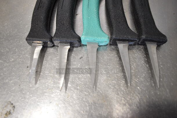 5 SHARPENED Stainless Steel Poultry Knives. 7.5". 5 Times Your Bid! - Image 2 of 3