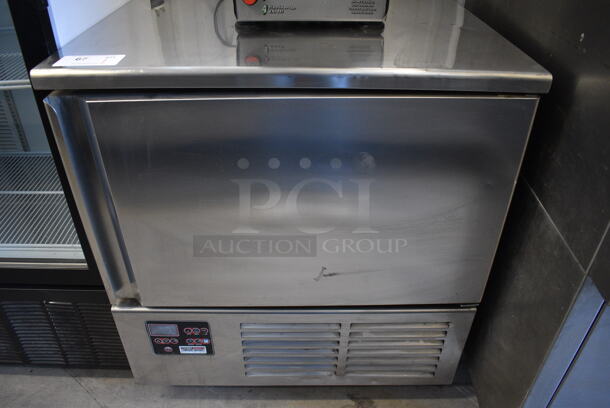 GREAT! Piper Products Servolift Eastern Model RCM051S Stainless Steel Commercial Floor Style Single Door Undercounter Blast Chiller w/ Probe. 208 Volts, 1 Phase. 31x27.5x35 - Image 1 of 7