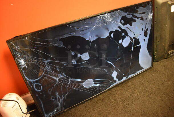 2017 Philips Model BDL4330QL 43" Television. Damage Shown In Pictures. Does Not Come w/ Power Cord. 100-240 Volts, 1 Phase. Buyer Must Pick Up - We Will Not Ship This Item. Tested and Powers On! - Image 10 of 12