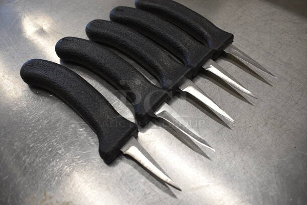 5 SHARPENED Stainless Steel Poultry Knives. 7.5". 5 Times Your Bid! - Image 3 of 4
