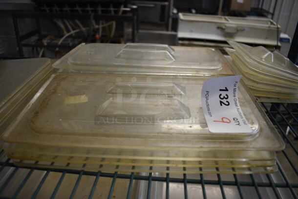 9 Poly 1/3 Size Drop In Bin Lids. 9 Times Your Bid! - Image 3 of 3