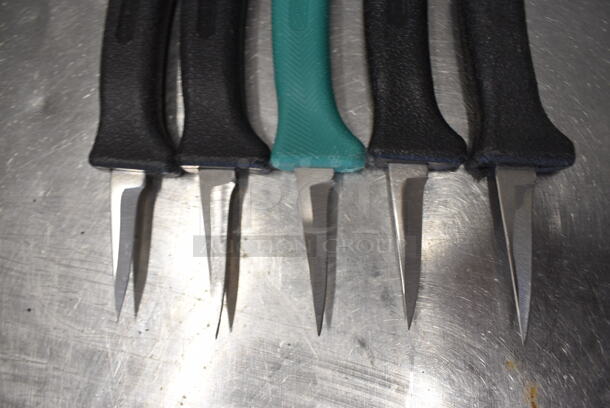 5 SHARPENED Stainless Steel Poultry Knives. 7.5". 5 Times Your Bid! - Image 3 of 4