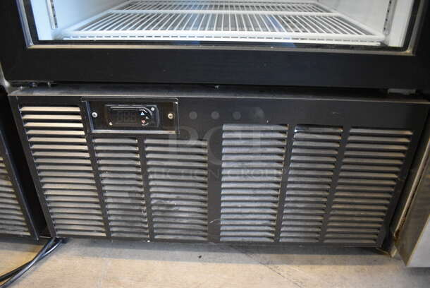 WOW! 2019 Habco Model SE18 Metal Commercial Single Door Reach In Cooler Merchandiser w/ Poly Coated Racks. 115 Volts, 1 Phase. 24x24x79. Tested and Working! - Image 5 of 5