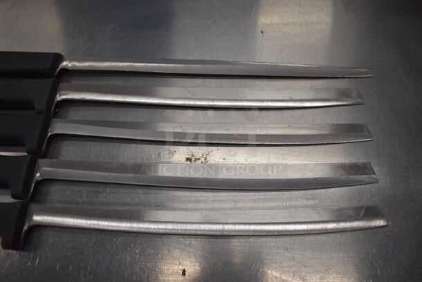 5 SHARPENED Stainless Steel Sashimi Knives. Includes 19". 5 Times Your Bid! - Image 2 of 4
