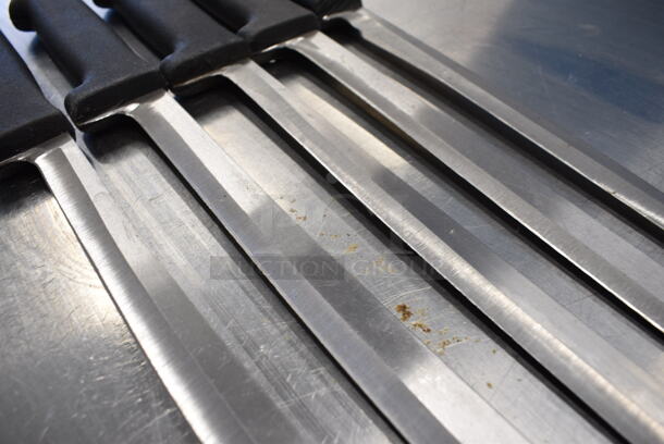 5 SHARPENED Stainless Steel Sashimi Knives. Includes 19". 5 Times Your Bid! - Image 4 of 4
