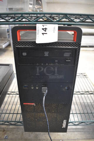 ThinkCentre Black Computer Tower. 7x16x16