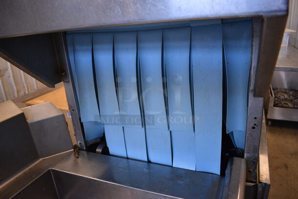 FANTASTIC! Hobart Model C44AW Stainless Steel Commercial Floor Style Conveyor Dishwasher. 208 Volts, 3 Phase. Goes GREAT w/ Items 5, 7 and 262! 64x30x80 - Image 10 of 12