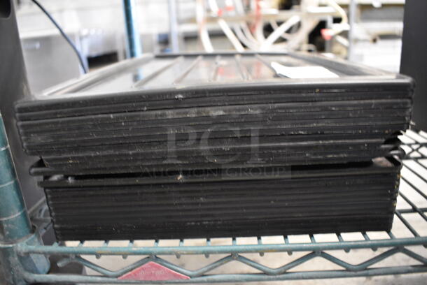 ALL ONE MONEY! Lot of 20 Black Poly Trays. 10.5x15.5x0.5 - Image 3 of 3