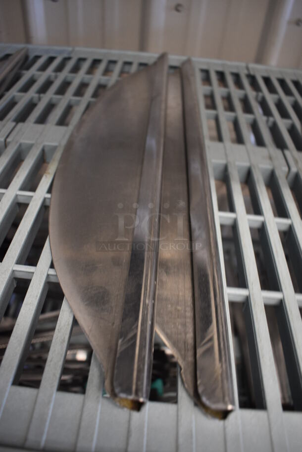 2 Stainless Steel Rocking Dough Cutters. 20.5x1x4. 2 Times Your Bid! - Image 2 of 3