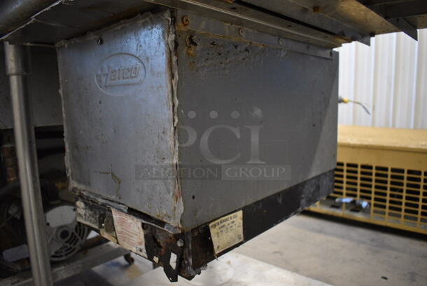 Stainless Steel Commercial Right Side Dishwasher Table w/ Attached Hatco Model C-15 Commercial Water Booster and Undershelf. 208 Volts, 3 Phase. Goes GREAT w/ Items 5 and 6! 60x30x44.5 - Image 6 of 8